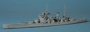 Battle ship "King George V" painetd decks (1 p.) GB 1940 Neptun N 1101S